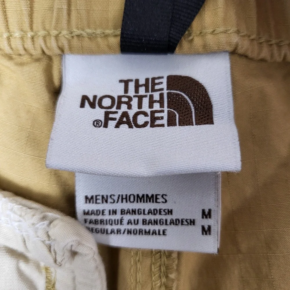 The North Face Cargo Shorts Mens Medium Tan Excellent Belted Ripstop NF0A7Q9SZSF